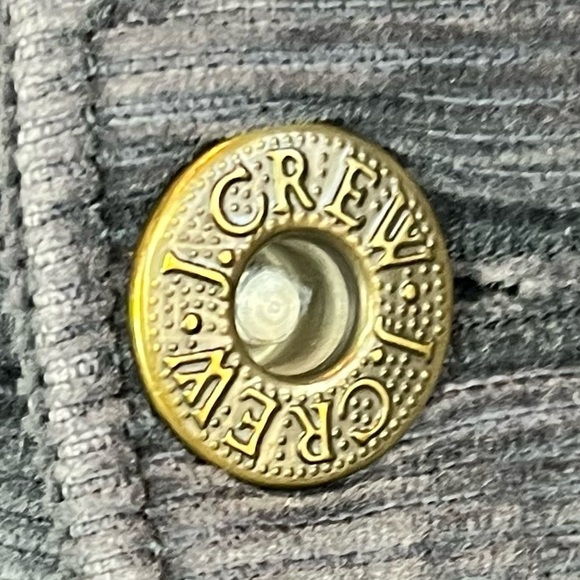 Vintage Mens J. CREW Corduroy Pants Classic 34 x 32 Gray 5 Pocket - Picture 4 of 13